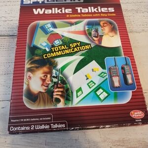 Vintage 2005 Spy Gear Ninja Gear Walkie Talkies  2-Way Communication w/ Spy